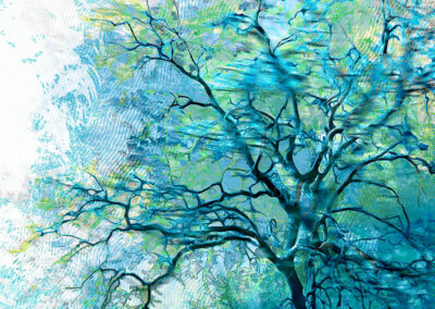 Art numerique arbre creation digitale