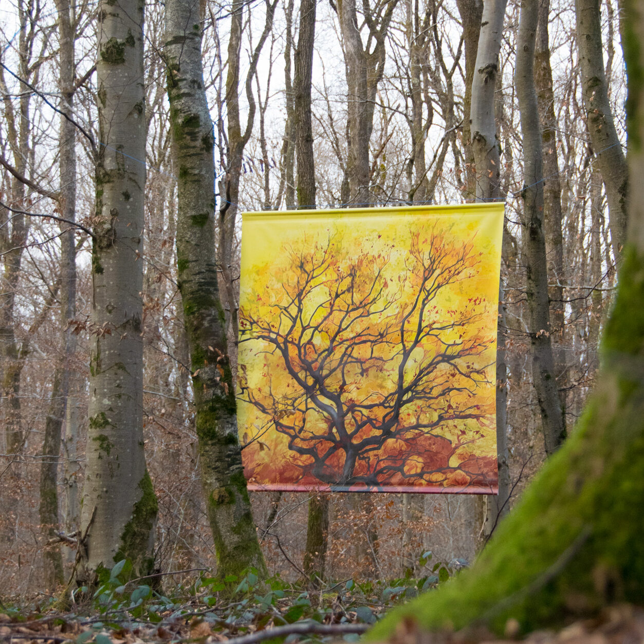 Pourchet créateur d'images numériques imprimées Arbre numérique