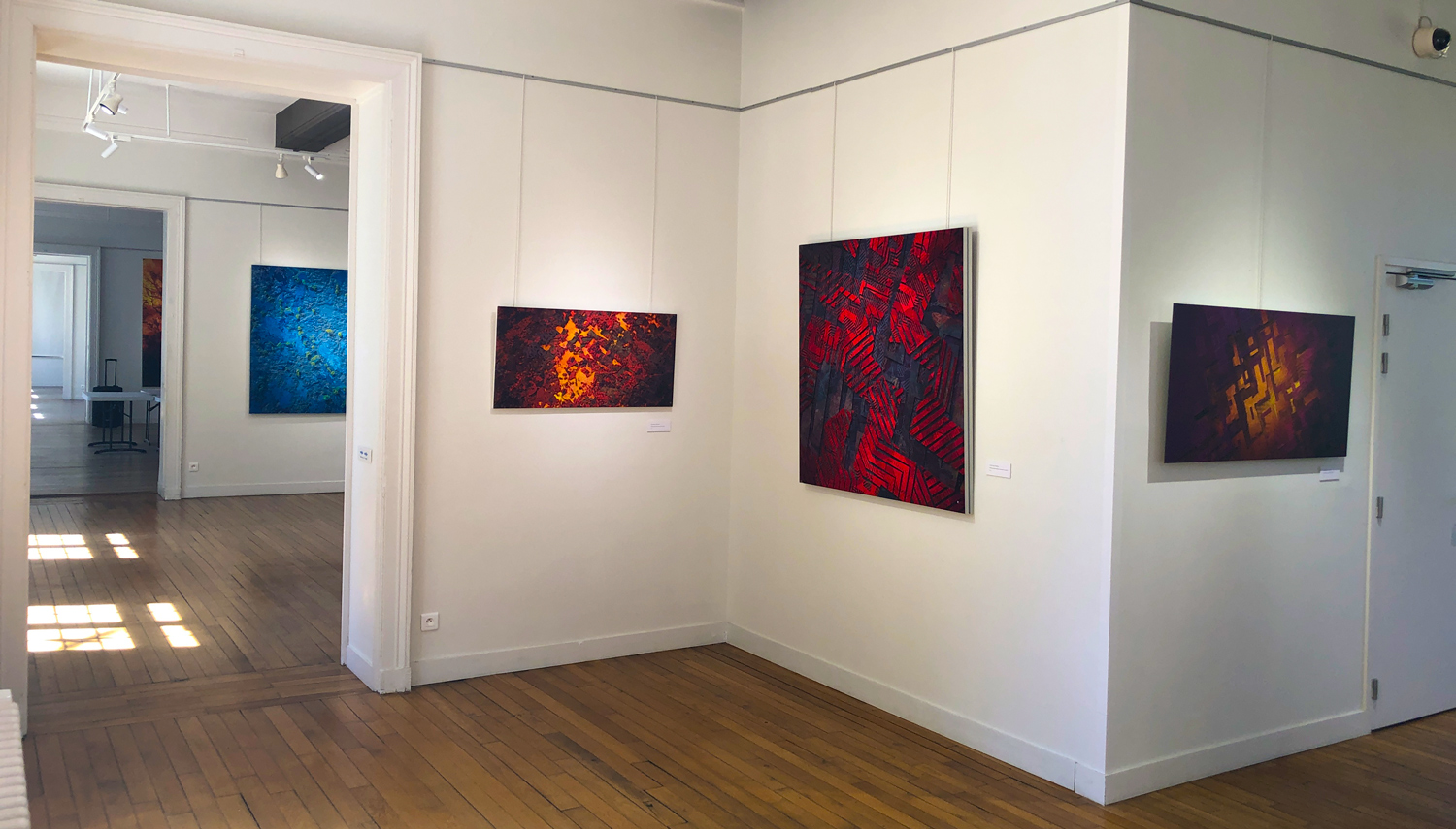 digital art exhibition abstract Paris Drancy